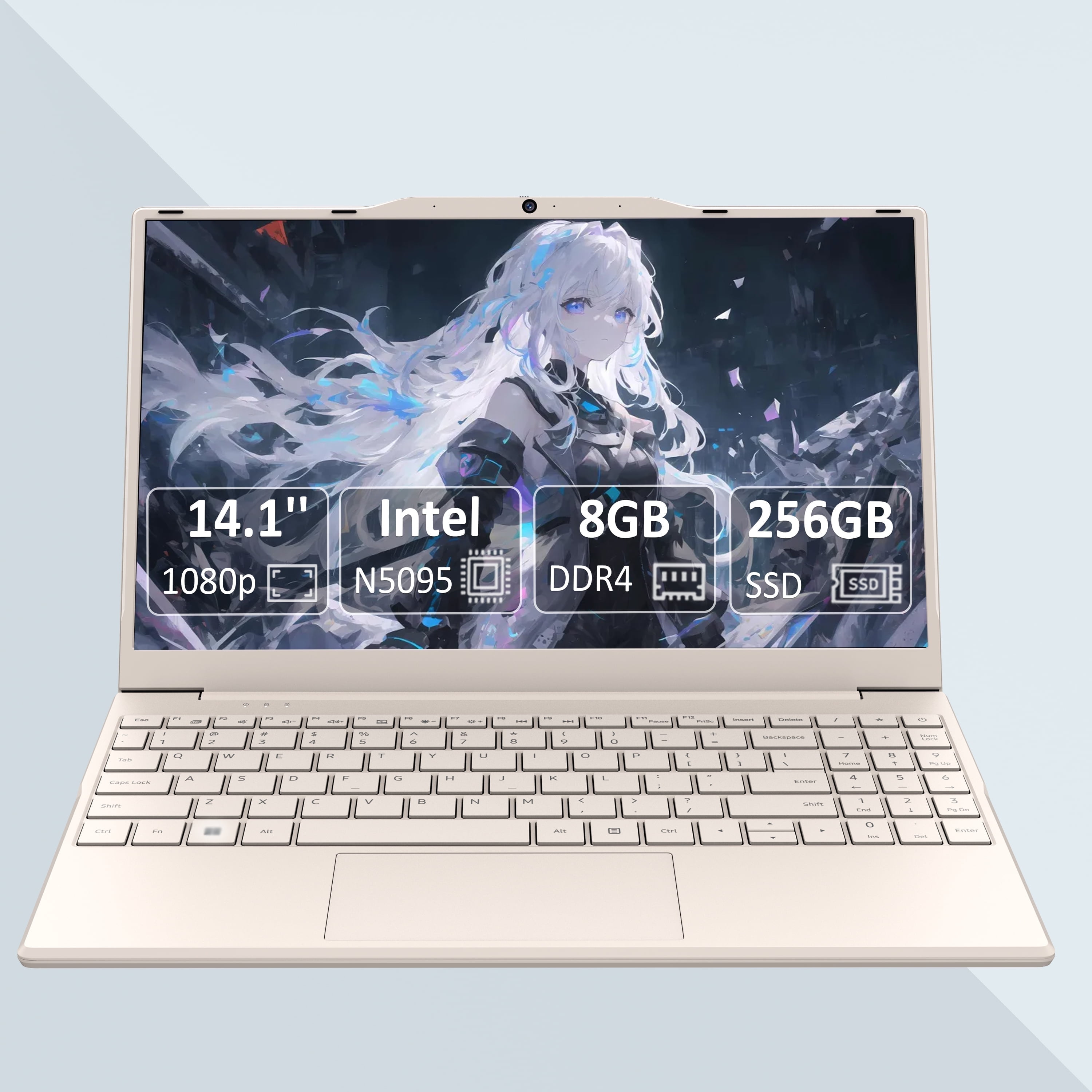 14.1-inch Ultra-Lightweight Laptop Intel Quad-Core N5095 8GB 14.1-inch Ultra-Lightweight Laptop Intel Quad-Core N5095 8GB