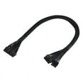 thumbnail image 1 of Quaqdae 14+10Pin to 24 Pin ATX Power Supply Cable 20+4 Pin PC PSU Motherboard Cable for AX1500I AX1200I AX860I AX760I, 1 of 9