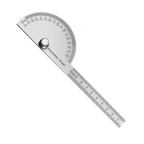 14/10cm Stainless Measurement Tool Angles Finders 180 Degree Protractors Semi Circular Angles Ruler