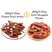 14.11oz/400g Mixed Flavor Series , Easily Digestible, Dog Chews Long Lasting, And High Protein, Low Fat, Perfect Training Reward Snack For Small, Medium and Large Dogs