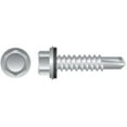 thumbnail image 1 of 14-14 x 1 in. 410 Stainless Steel Unslotted Indented Hex Washer Head Screws  Passivated and Waxed  Box of 2 500, 1 of 1