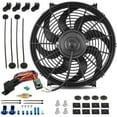 thumbnail image 1 of 14-15 Inch 130w Electric Radiator Fan NPT Grounding Temperature Switch, 1 of 8