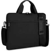 14-15 Inch Laptop Shoulder Messenger Bag Carrying Case Briefcase Slim Protective Computer Sleeve with Handle Strap Pocket for MacBook Acer ASUS HP Surface Dell Chromebook