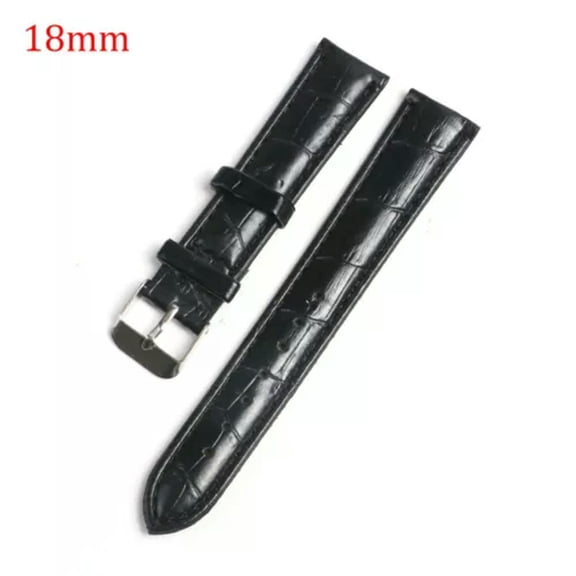 14/16/18/20/22mm PU Leather Watch Strap Watch Band Universal Replacement Strap