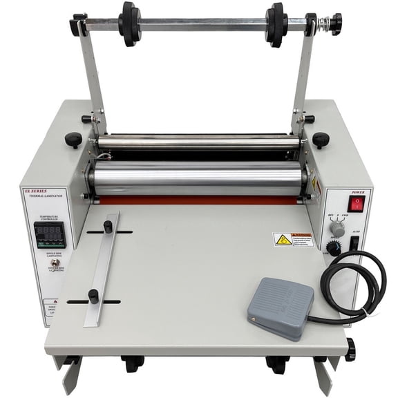 14.17 Inch Hot Cold Roll Laminator Single Double-Sided Thermal Laminating Machine