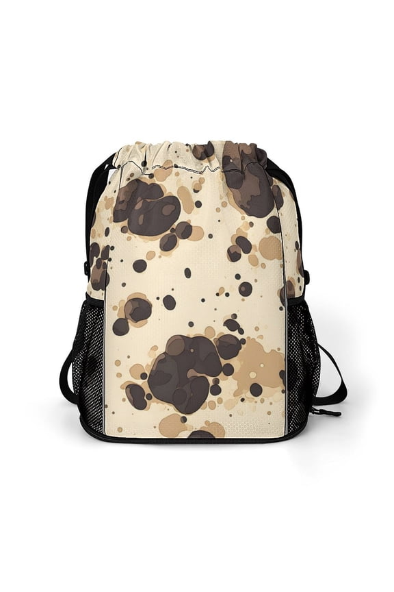 14.217.9in Motion Bundle Pocket Large Mouth Design Shrink Freely Dry And Wet Separation Large Capacity Milk Cow Print Style Sienna_1