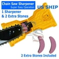 thumbnail image 1 of 14-20 inch Chainsaw Teeth Sharpener Saw Chain Blade Fast Sharpening Stone System, 1 of 3