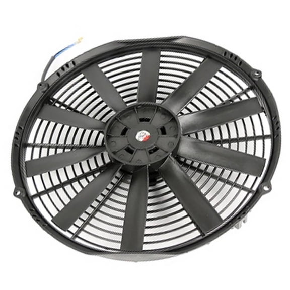14'' 24V Auto AC Condenser Fan 80W Fits Heavy Truck Excavator Harvester