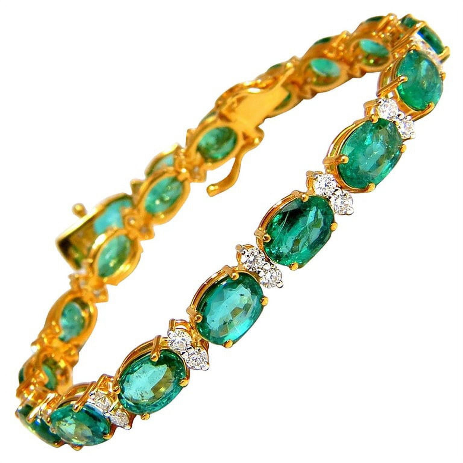 Vivid green bracelet sale