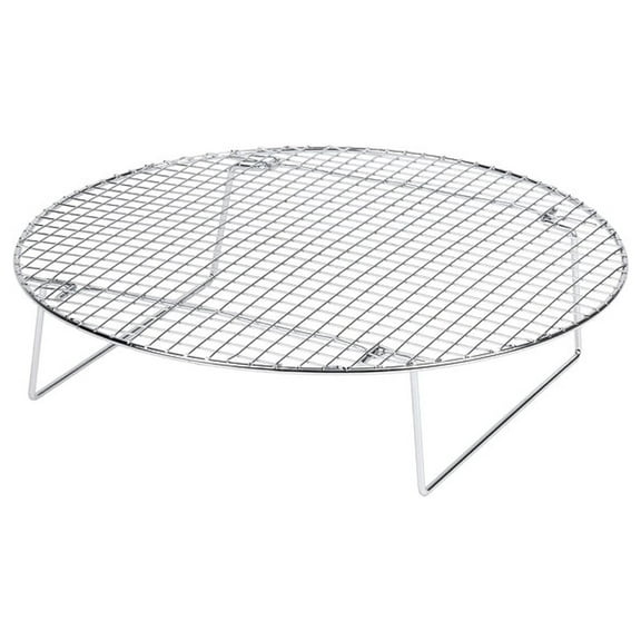 - 14-3/4” Round Steamer Rack Cooling Rack Plated- Steamer Insert Steaming Rack Steam Tray Multi-functional Steamer Basket Cookware Veggie Fish Seafood Cooking