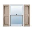 thumbnail image 1 of 14 3/4"W x 51"H Mid-America Vinyl, Standard Size Williamsburg Double Panel Shutters, w/Installation Shutter-Lok's & Matching Screws, 023 - Wicker, 1 of 16