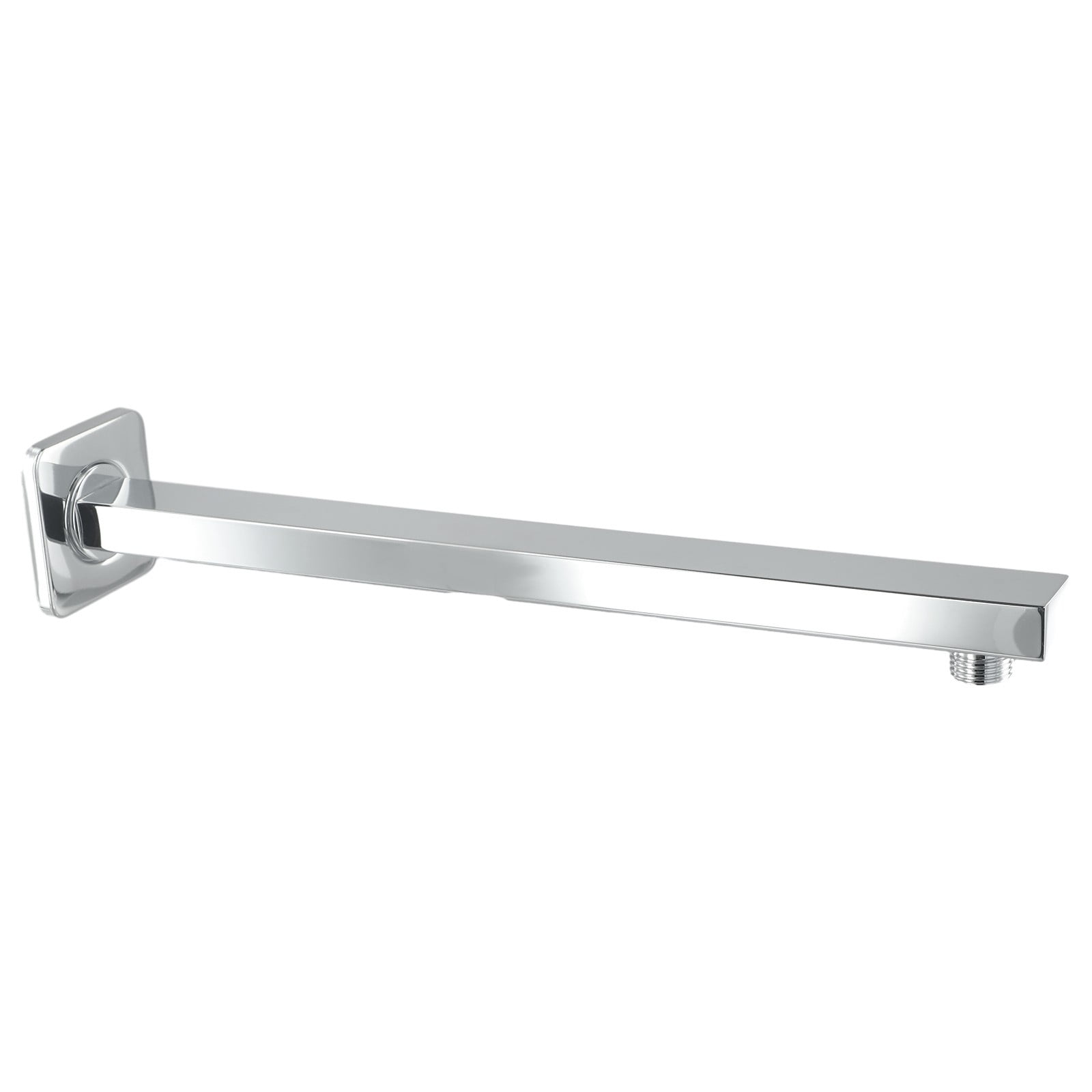 14\" 35cm Square Ceiling Rain Shower Head Chrome Wall Mounted Extension A-rm