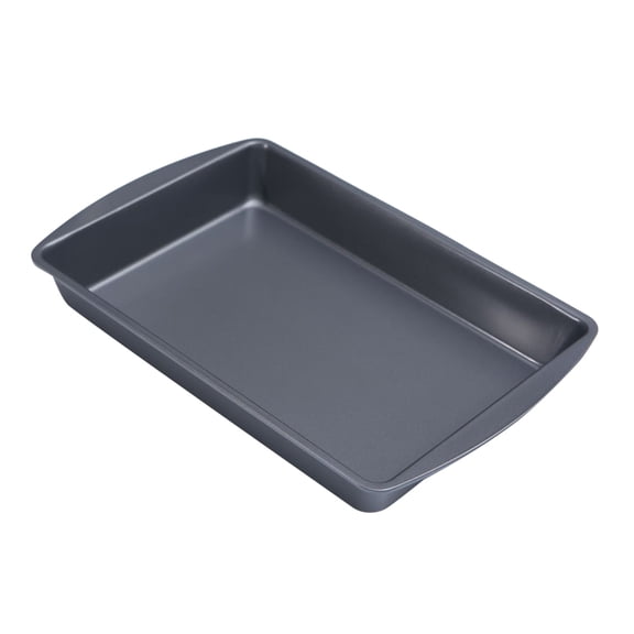 14.3In Baking Pan Non Stick Lasagna Pan Rectangular Metal Bakeware For Casseroles Brownies Bread(Navy-36.5X24Cm)