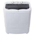 14.3lbs Semiautomatic Gray Cover Washing Machine