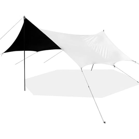 14.411FT Camping Awning,Tarp Tent,Camping Sun Shade,Camp Canopy,Shade for Camping,Universal Tent Rainfly,Great for Camping, Picnics,Beach,$$Sport & Recreation Other