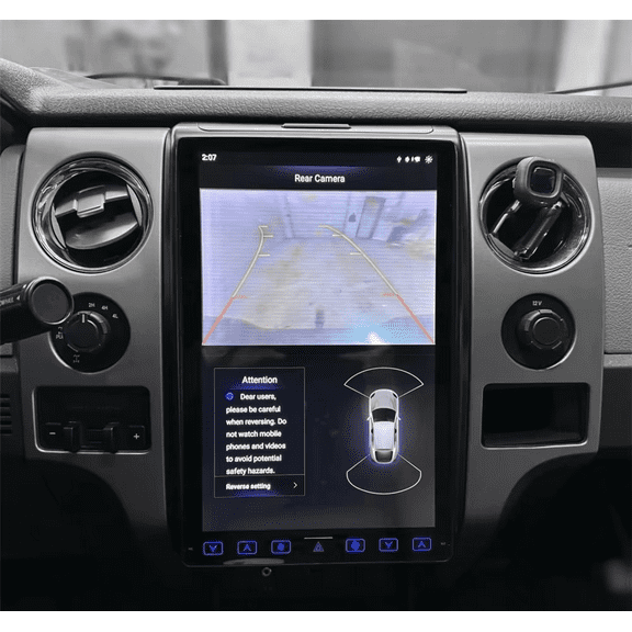 14.4 inch vertical screen For Ford F150 raptor 2009 to 2012 car radio multimedia stereo Player Android Unit