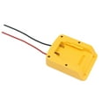 14.4V 18V 20V Lithium Battery Adapter Dock Power Connector with 12AWG