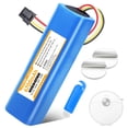 thumbnail image 1 of 14.4V Rechargeable Li-ion 6700mAh Sweeping Mopping Battery for Dreame D9,D9 Pro, D9 Max,D10,D10 Plus, L10 Pro, L10 Plus,, D10s, L10s RLS5-BL0, F9, Z10 Pro, RLS5-BL0, RVS5-WH0, RL55L-BL0, RLS5-WH0, 1 of 8
