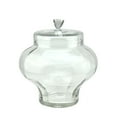 thumbnail image 1 of Northlight 14.5" Transparent Finial Glass Dish with Lid - Clear, 1 of 5