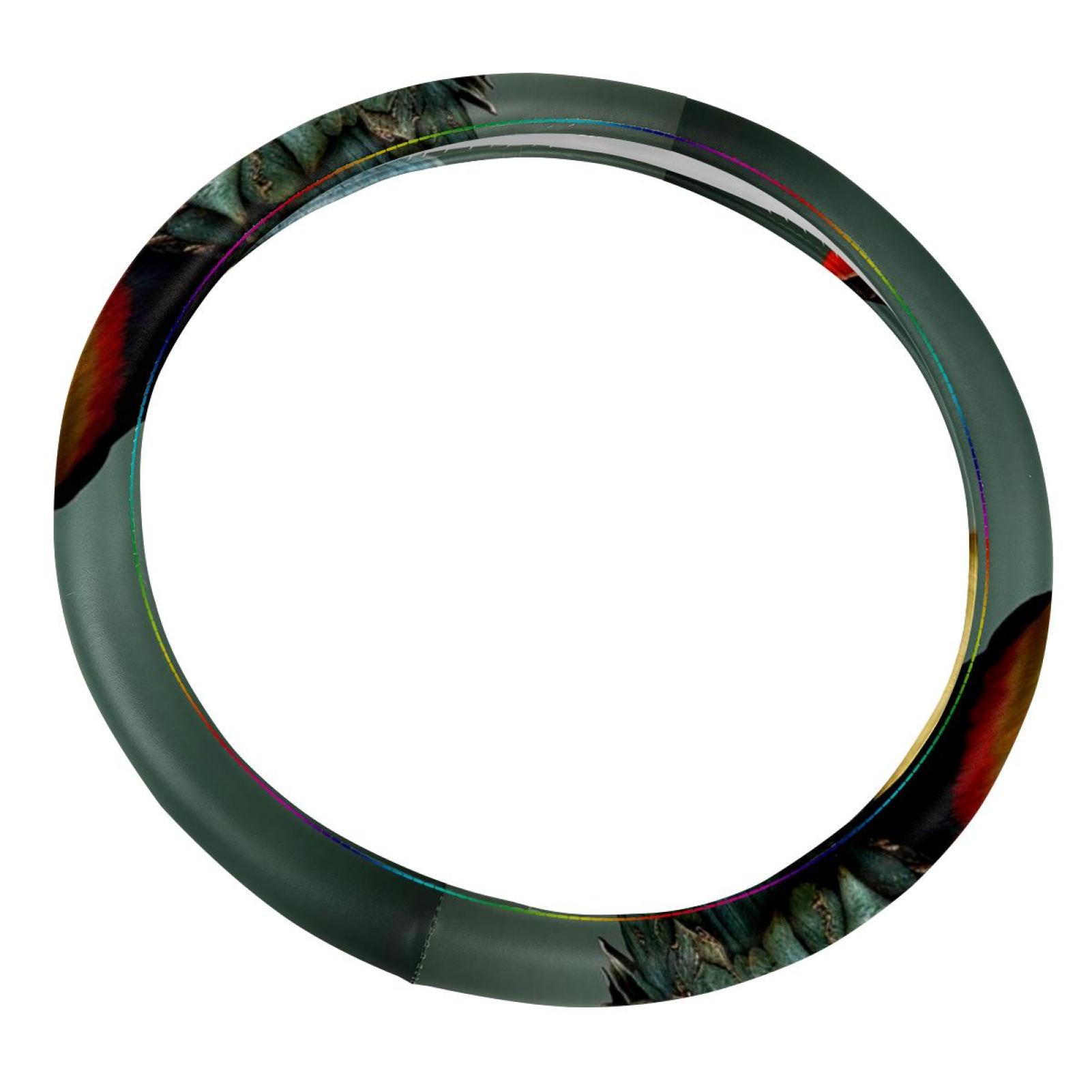 14.5 Inch PVC Leather Steering Wheel Cover Auto Accessories Car Wheel