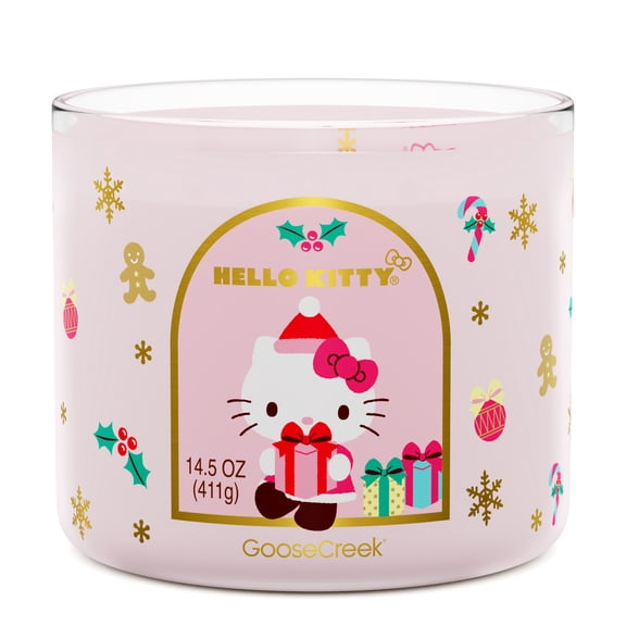 Goose Creek 3-Wick Hello Kitty, A Gift for You Scented Jar Candle, 14.5oz.