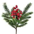 thumbnail image 1 of 14.5" PL MOUNTAIN FIR W/WP BERRIES SPRAY, 1 of 1