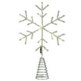 thumbnail image 1 of 14.5 in. Snowflake Tree Top for Artificial Trees with Dual Color® Lights, 1 of 5