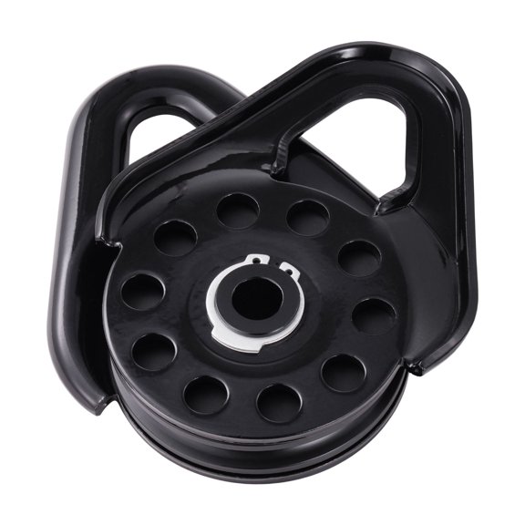 Snatch Block 14.5 Ton for Winch Recovery, 32000 lbs Break Strength, Pulley for 3/8" Rope, Offroad Towing Accessory for Truck ATV UTV