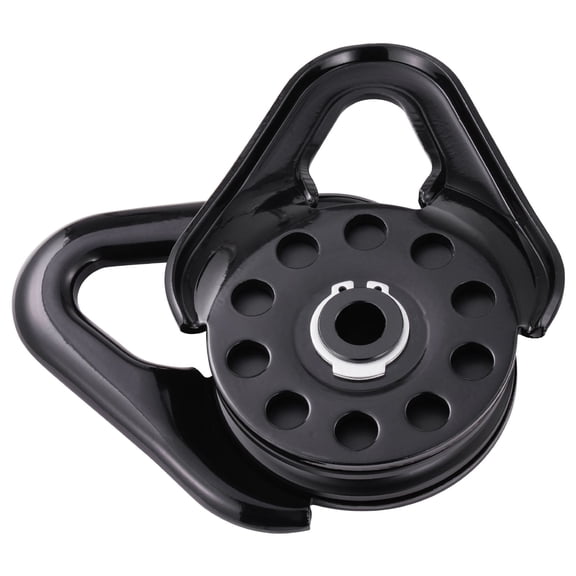 14.5 Ton Snatch Block for Winch Recovery, Heavy Duty 32,000 lbs Break Strength, Work with 3/8 inch Rope, Compact Offroad Recovery Accessory for Towing & Recovery on Truck, Tractor, ATV & UTV