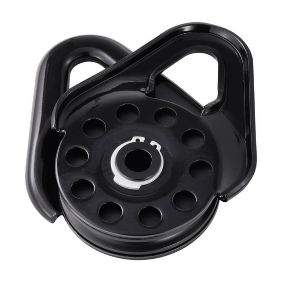 14.5 Ton Snatch Block for Winch Recovery Heavy Duty 32000 lbs Break Strength Compatible with 3/8 Inch Rope Compact Offroad Recovery Accessory for Truck Tractor ATV UTV Towing