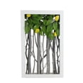 thumbnail image 1 of Northlight 14.5" White Birch Branch Lemon Tree Rustic Wooden Frame Decoration, 1 of 3