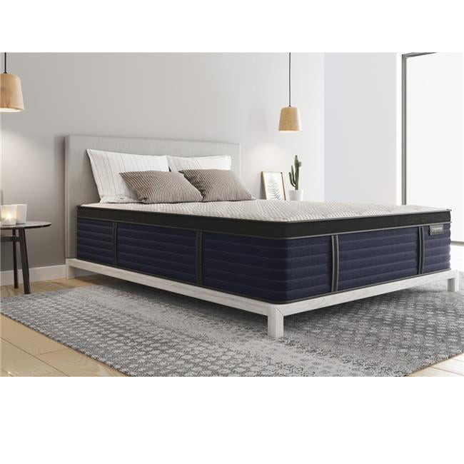 14.5 in. Hughes Cool Latex Hybrid EuroTop Mattresses Firm