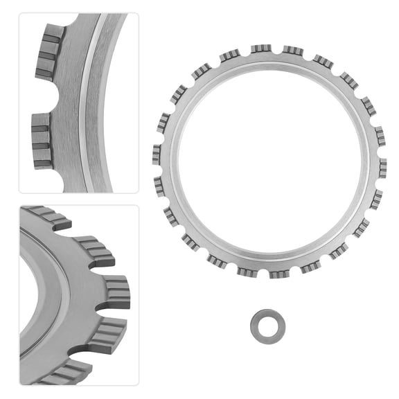 14.5-inch Ring Saw Blade, 14.5-inch Ring Saw Blade, Ring Saw Blade with Ring Drive Wheel