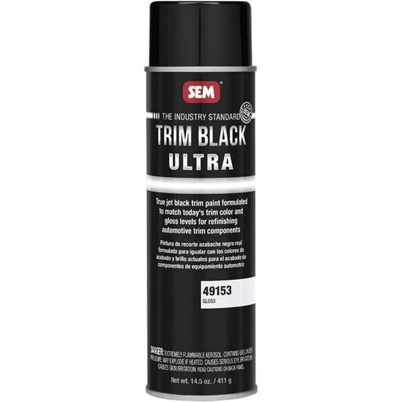 14.5 oz Trim Black Ultra Spray Paint with Gloss Finish
