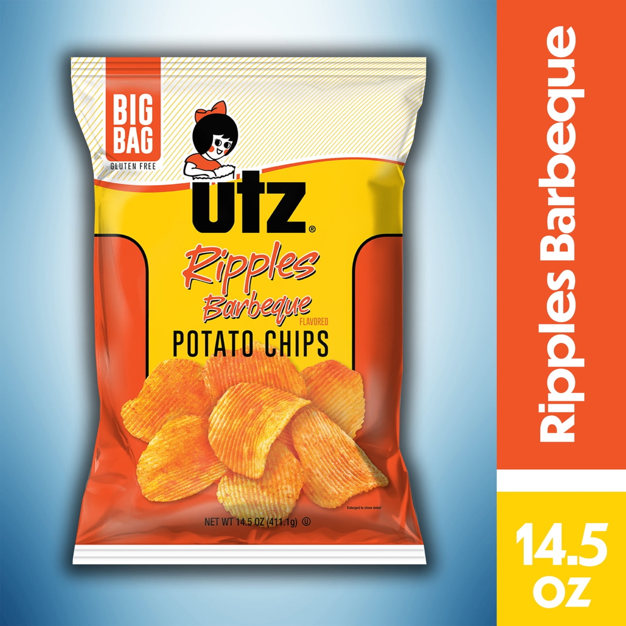 Utz Barbeque Potato Stix, 14 Oz.