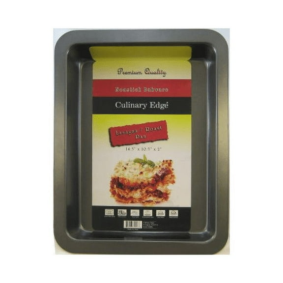 14.5" x 10.5" x 2" Lasagna /Roast pan