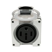 HIITIO NEMA 14-50R 50A 125/250V EV Charger RV Range Receptacle ETL Listed