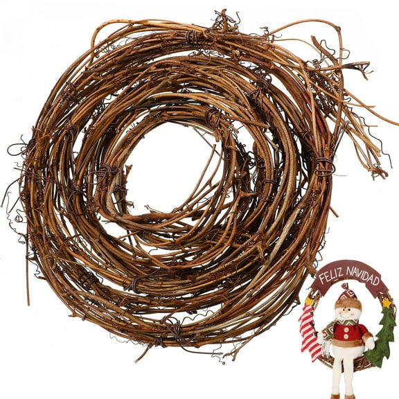 14.5Ft Grapevine Garland - DIY Crafts Natural Grapevine Twig Vines, Vines Garland Wreaths for Wedding House Holiday Door Vase Wall