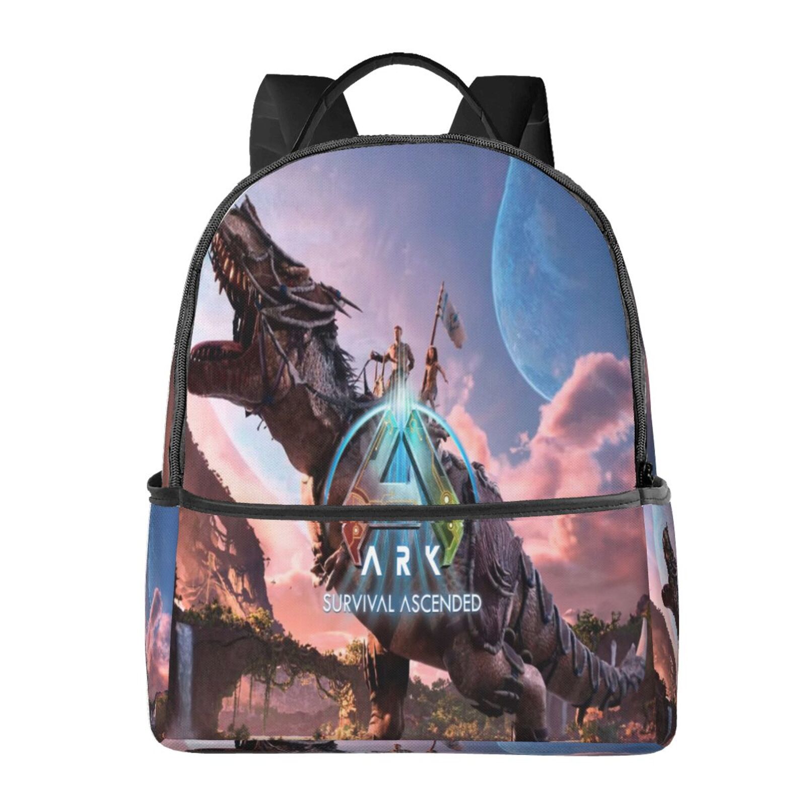 14.5In Ark Survival Backpack Bookbag Lightweight Laptop Bag Daypack ...