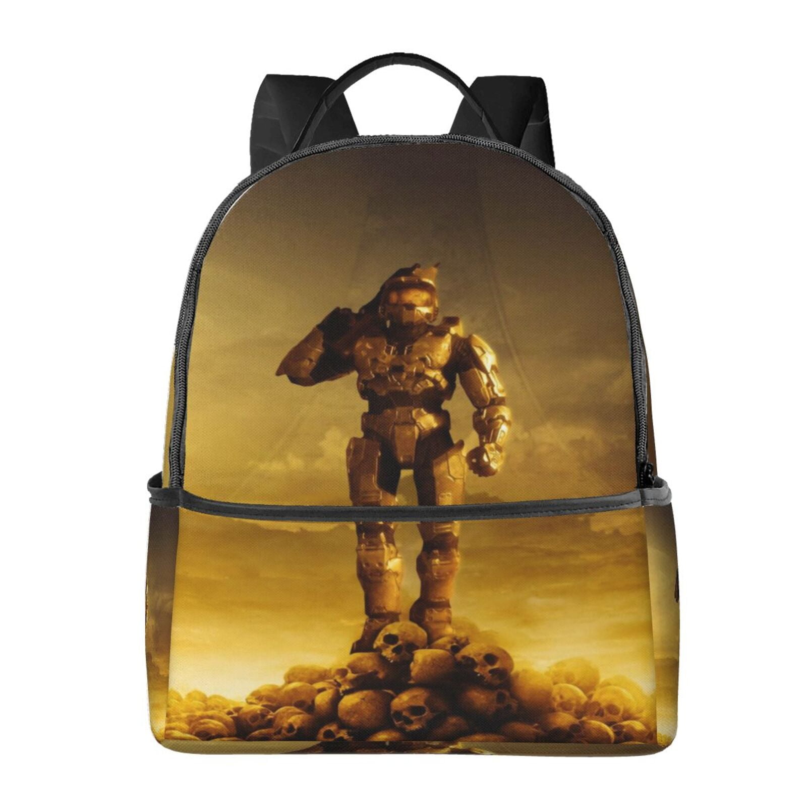 ENUAQEM 14.5in Master Chi-ef Backpack with Front Pocket Lightweight Bookbag Travel Laptop Bag for Adults