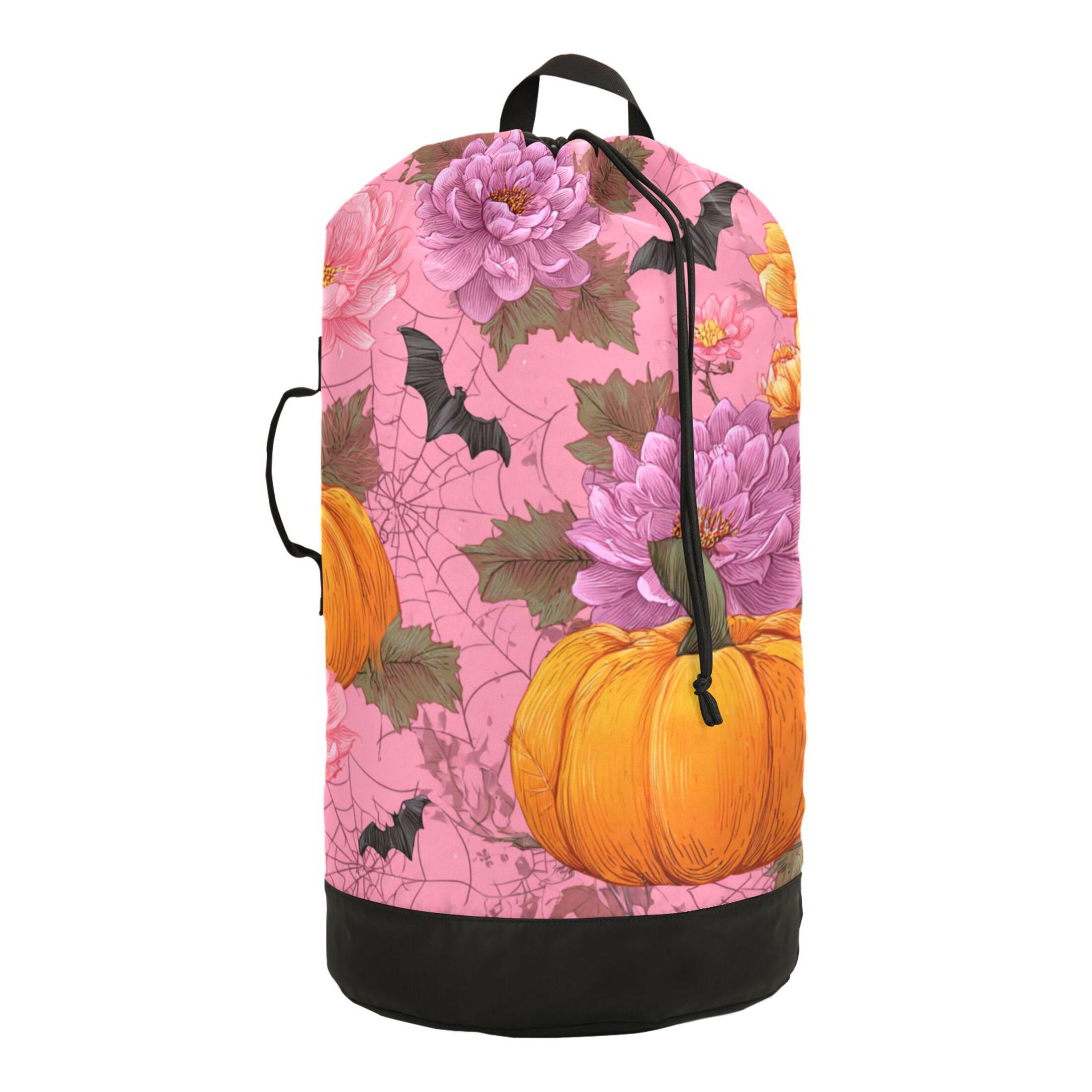 14.5x29.3in Laundry Backpack Bag with Drawstring & Adjustable Straps ...
