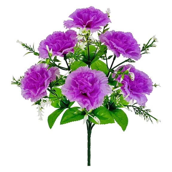 14.6-inch Artificial Silk Simulated pine needles Flower Pick, Realistic UV protection,Gradient Color Gift Box-4PCS