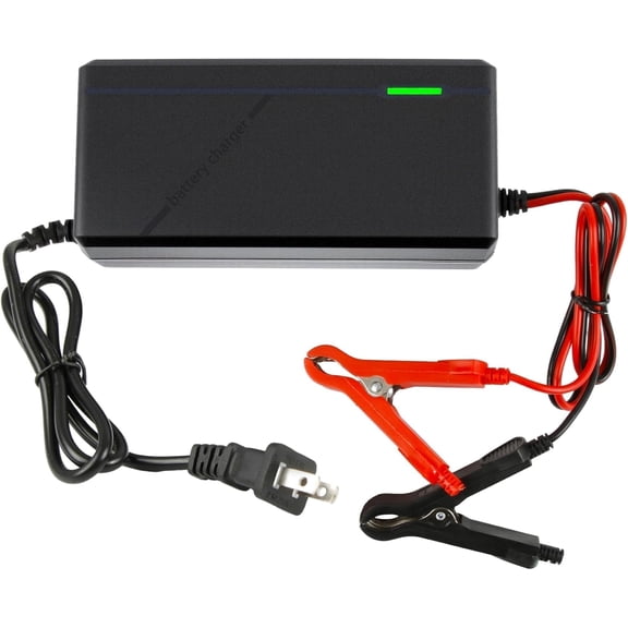 14.6V 10A LiFePO4 Battery Charger for 12V Lithium Iron Phosphate Batteries Fast Charging, High Efficiency, LED Indicator, Durable Design with Overheat Protection