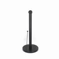 thumbnail image 1 of 14*6in Paper Towel Holder Countertop, Standing Paper Roll Holder with Anti Slip Weighted Base, Stainless Steel Freestanding Paper Towel Holder for Kitchen, Black,Gold,silver, 1 of 7