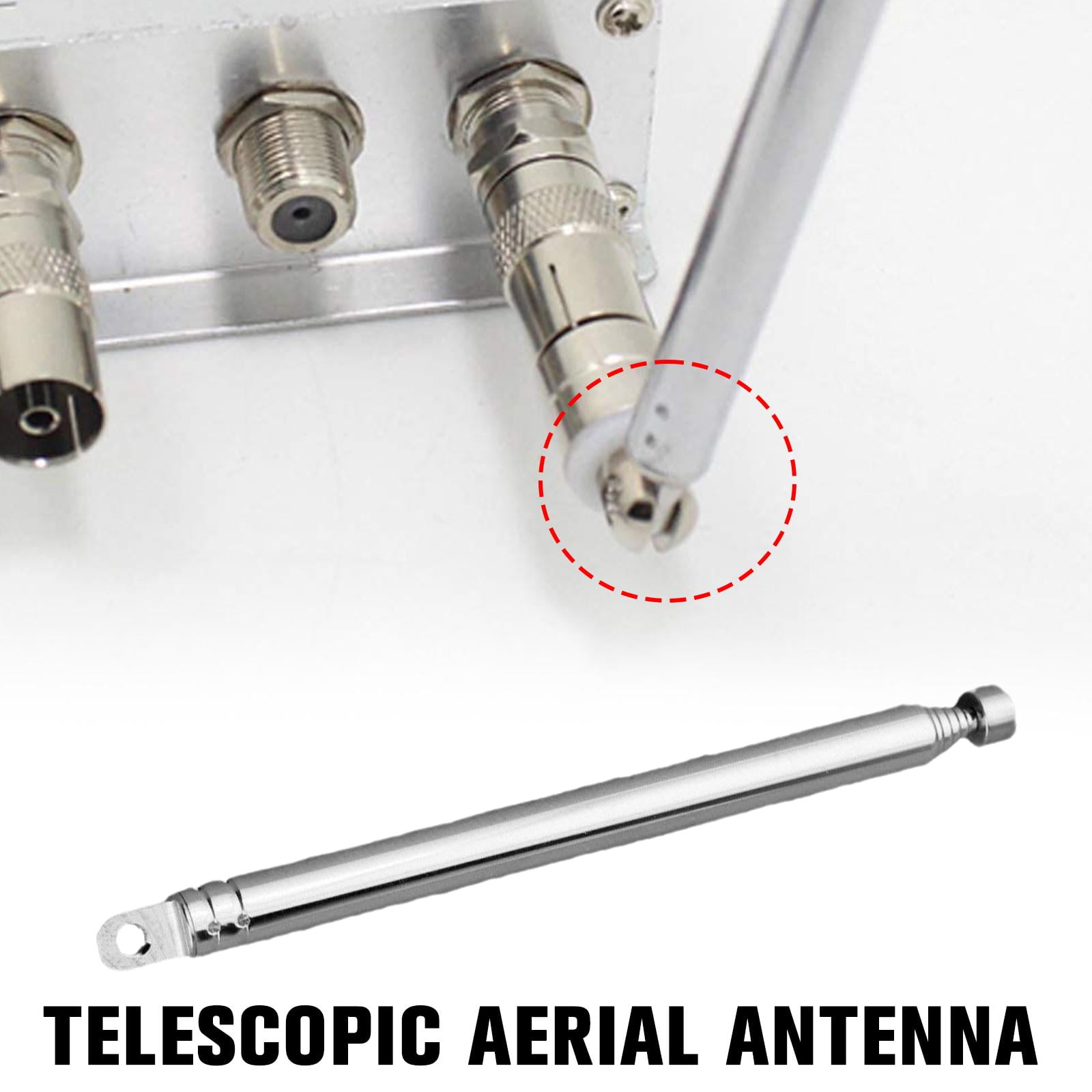 14-74cm Replacement Telescopic Aerial Antenna For TV AM/FM P8 7 Radio ...