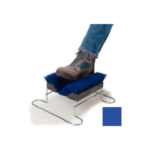 14.75 x 16.5 in. Spectrum Boot N Shoe Brush - Blue