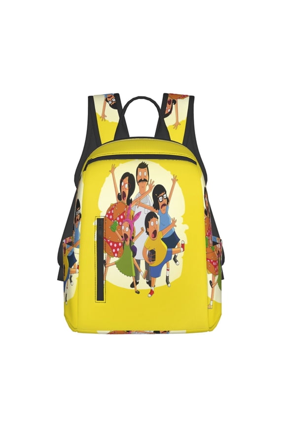 14.7in Bob's Burger Backpack Lightweight Laptop Backpack Daypack Backpacks Travel