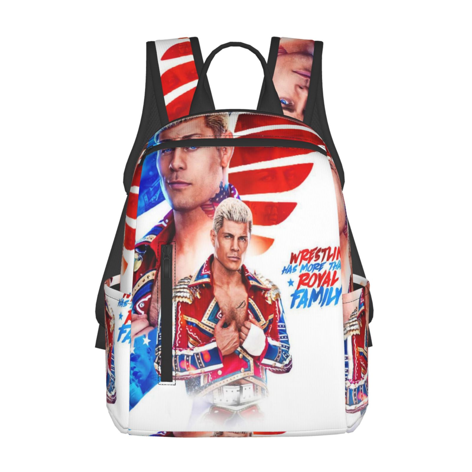 14.7in Co-Dy Wrestler Rh0d Backpack Bookbag Casual Large Laptop ...