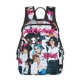 thumbnail image 1 of 14.7in SKZ Stray Korea Ki Backpacks Front Pocket Laptop Bag Cartoon Bags Bookbag Daypack Outdoor Travel, 1 of 8