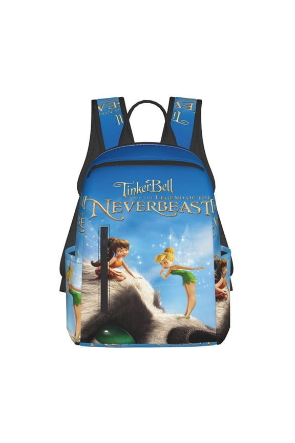 14.7in Tinker-bel Legend of the Never Beast Backpack Lightweight Backpacks Portable